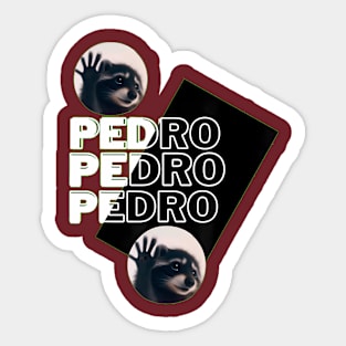 Funny Pedro Racoon Dance Popular  Meme Sticker